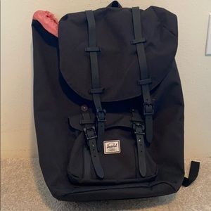 Black Herschel backpack